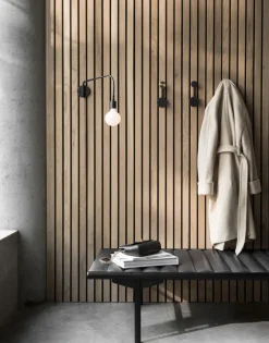 Audo Copenhagen Clothes Racks, Coat Stands & Hangers*Afteroom clothes hanger small, -brass Black