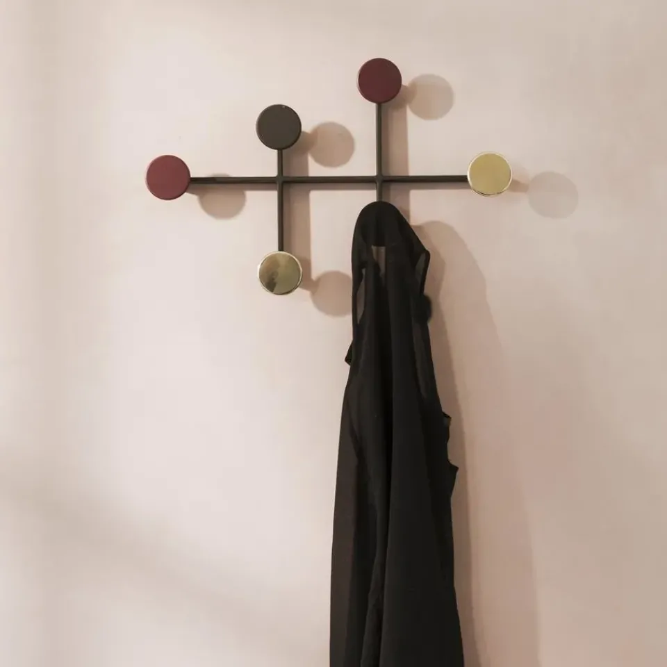 Audo Copenhagen Clothes Racks, Coat Stands & Hangers*Afteroom coat hanger, -brass Black