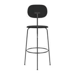 Audo Copenhagen Bar Stools*Afteroom plus barstool leather upholstery 63.5 cm, Dakar 0842 Black