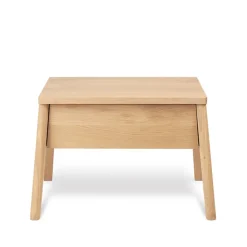 Ethnicraft Bedside Tables*Air bedside table, Hardwax oiled oak Beige