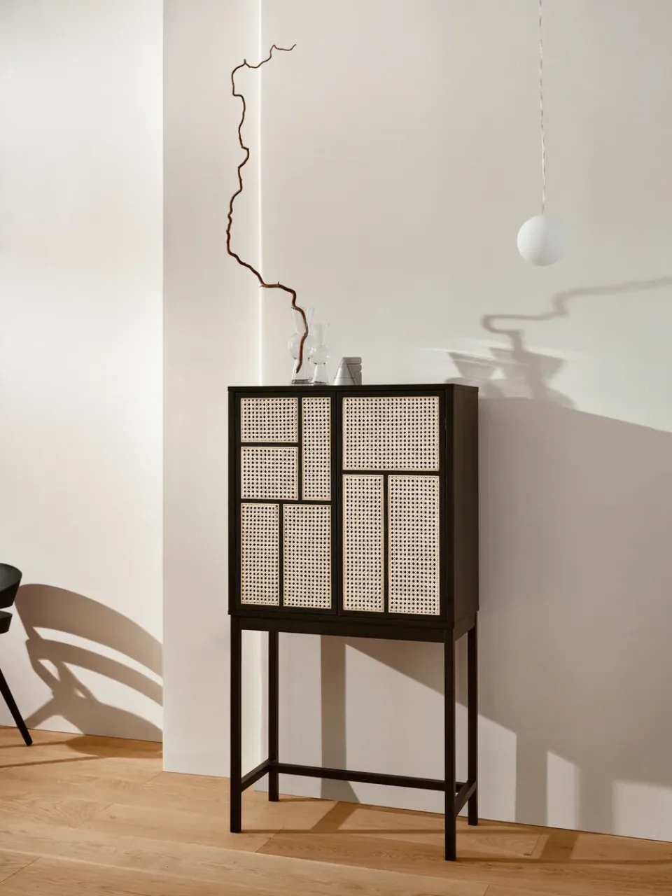 Design House Stockholm Display & Glass Cabinets*Air display cabinet, . rotting Black