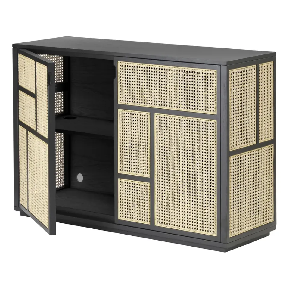 Design House Stockholm Display & Glass Cabinets*Air side table, Black