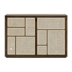 Design House Stockholm Display & Glass Cabinets*Air side table, Dark oak Brown