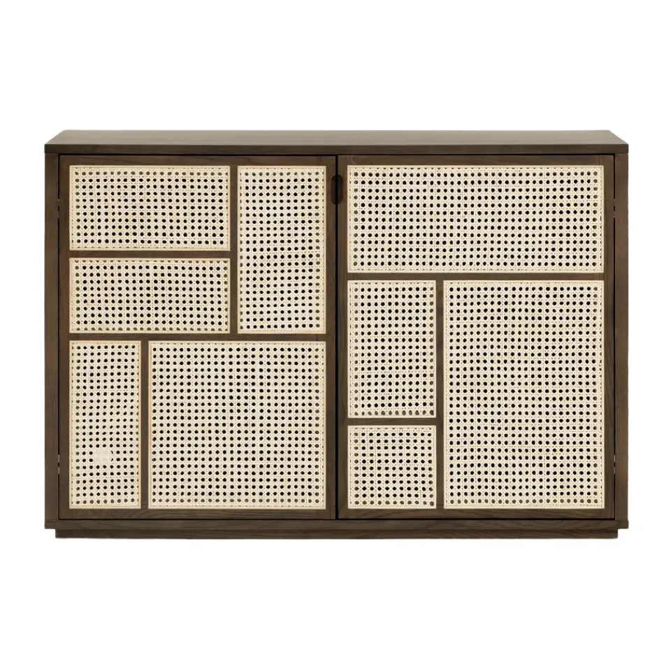 Design House Stockholm Display & Glass Cabinets*Air side table, Dark oak Brown