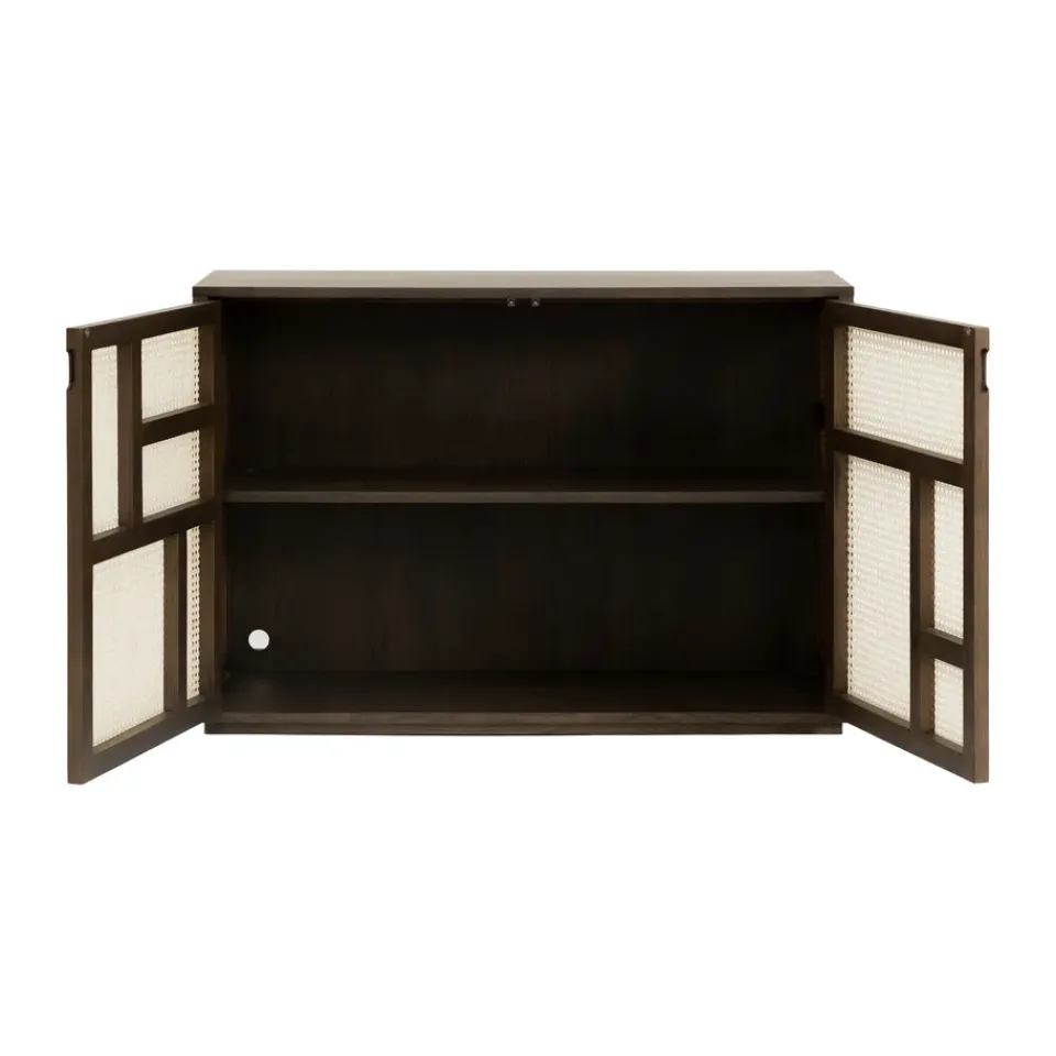 Design House Stockholm Display & Glass Cabinets*Air side table, Dark oak Brown