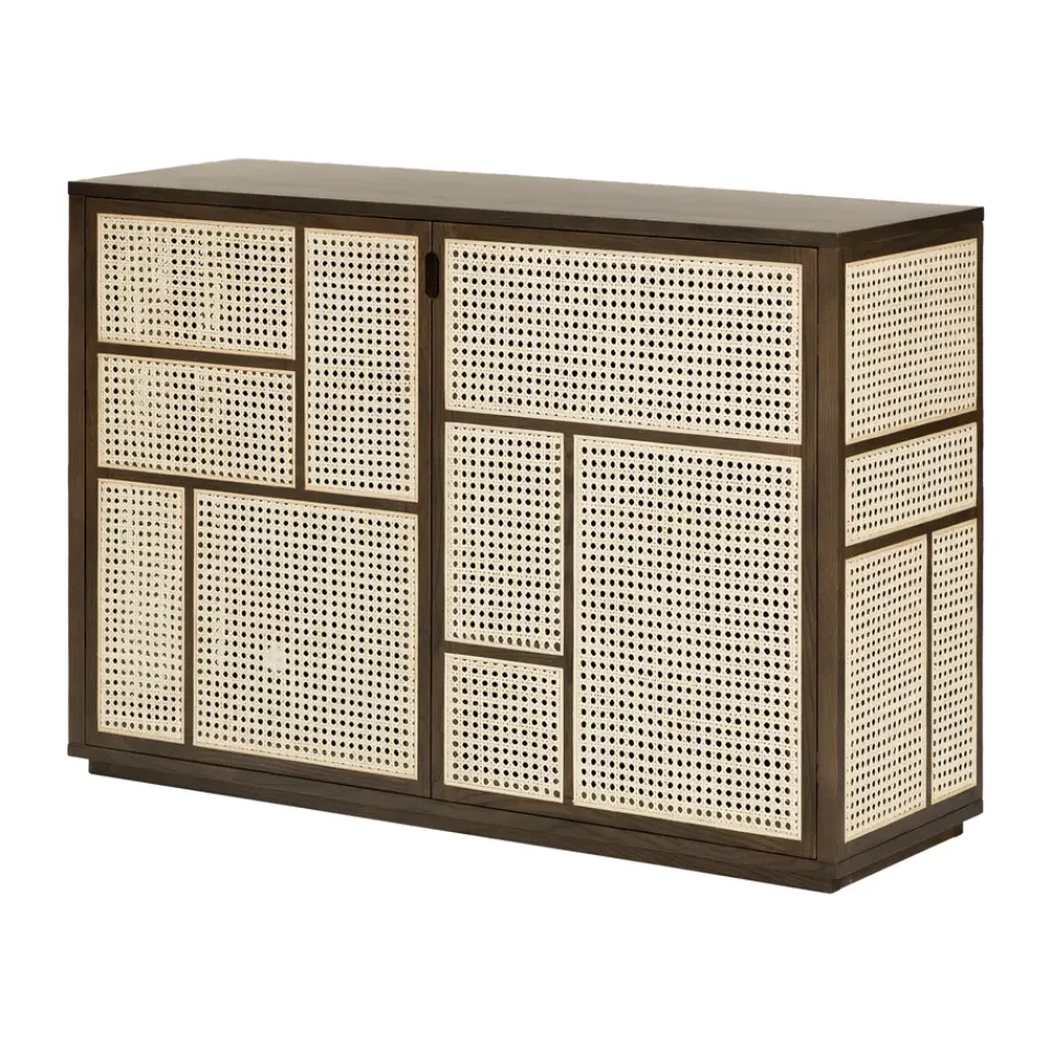 Design House Stockholm Display & Glass Cabinets*Air side table, Dark oak Brown