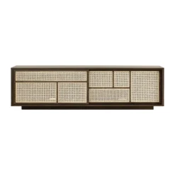Design House Stockholm T.V & Media Units|Dressers & Sideboards*Air side table low, Dark oak Brown