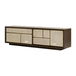 Design House Stockholm T.V & Media Units|Dressers & Sideboards*Air side table low, Dark oak Brown