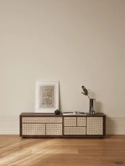 Design House Stockholm T.V & Media Units|Dressers & Sideboards*Air side table low, Dark oak Brown