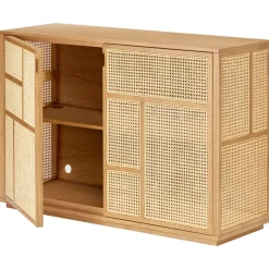 Design House Stockholm Display & Glass Cabinets*Air side table, Oak BeigeBrown