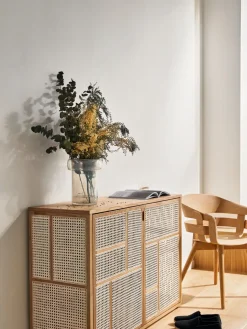Design House Stockholm Display & Glass Cabinets*Air side table, Oak BeigeBrown