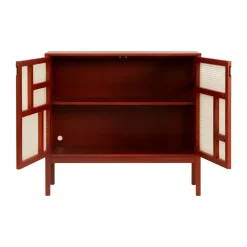 Design House Stockholm Display & Glass Cabinets*Air side table, , 120x110 cm, with legs Red