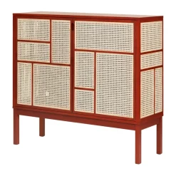 Design House Stockholm Display & Glass Cabinets*Air side table, , 120x110 cm, with legs Red