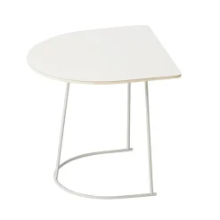 Muuto Coffee Tables*Airy sofa table half size, off- White