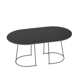 Muuto Coffee Tables*Airy sofa table M, Black