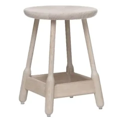 Massproductions Bar Stools*Albert barstool 50 cm, -oiled oak White