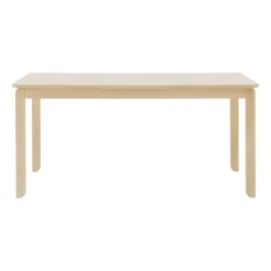 1898 Dining Tables*Alfred dining table 90x160 cm, White pigmented oak Beige