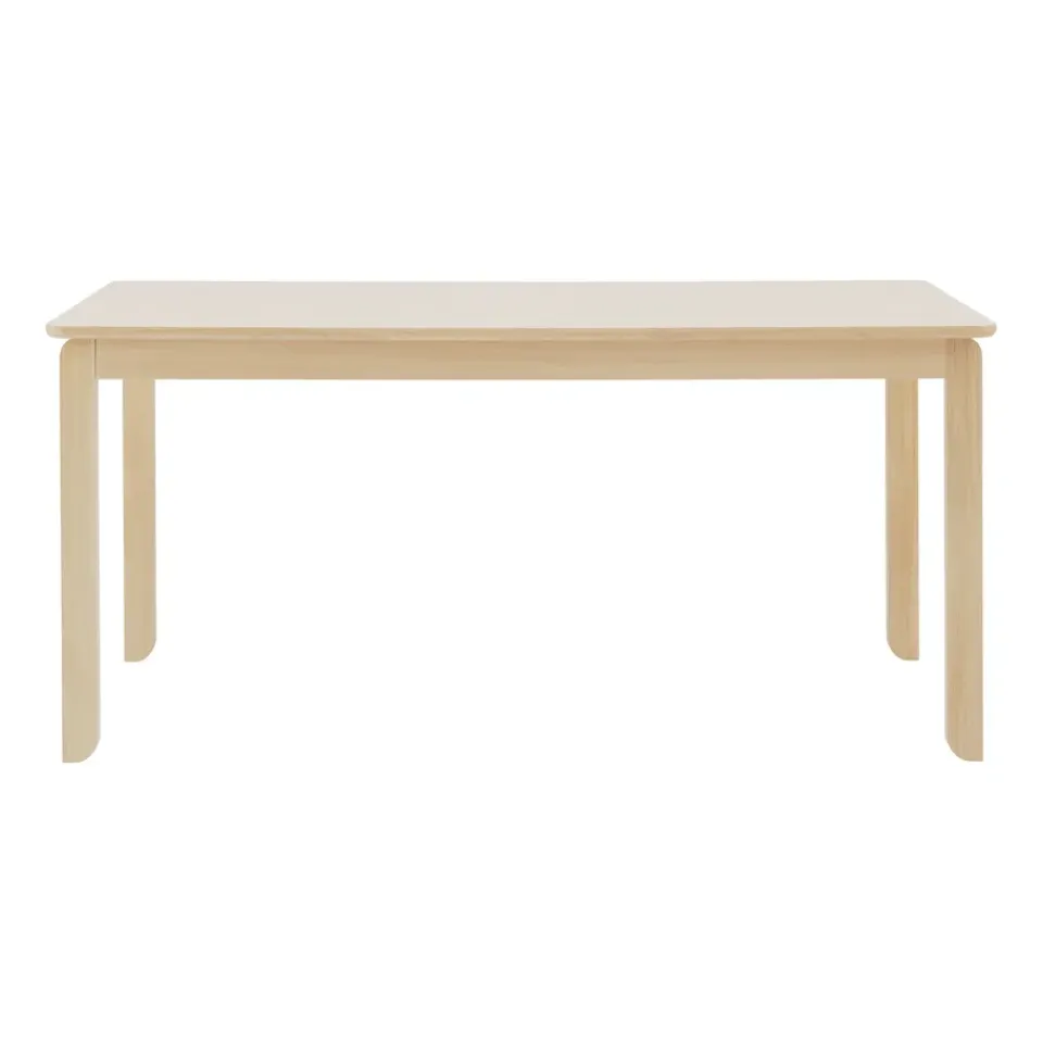 1898 Dining Tables*Alfred dining table 90x160 cm, White pigmented oak Beige