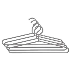 SMD Design Clothes Hooks & Hangers|Clothes Racks, Coat Stands & Hangers*Alfred hanger, Light , 4-pack Grey