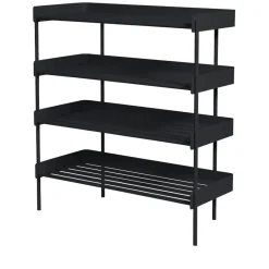 SMD Design Shoe Racks*Alfred shoe shelf, Anthracite Grey