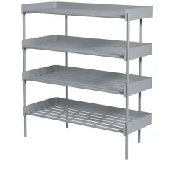 SMD Design Shoe Racks*Alfred shoe shelf, Light , extension Grey
