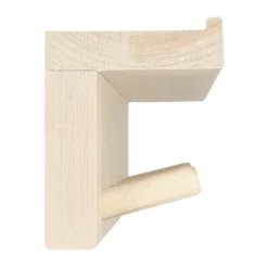 Scandi Living Clothes Hooks & Hangers*Alley coat rack with shelf, Birch Beige