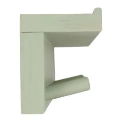 Scandi Living Clothes Hooks & Hangers*Alley coat rack with shelf, Green