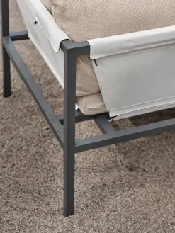 Brafab Garden Sofas & Garden Benches*Allie corner sofa, Barley-anthracite Grey