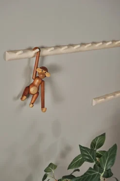 1898 Clothes Hooks & Hangers*Allsarp hook rack 5 hooks, Oak Beige