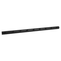 1898 Clothes Hooks & Hangers*Allsarp hook rack 9 hooks, -painted birch Black