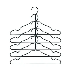 Nomess Copenhagen Clothes Racks, Coat Stands & Hangers|Clothes Hooks & Hangers*Alu hanger 5-pack, Black