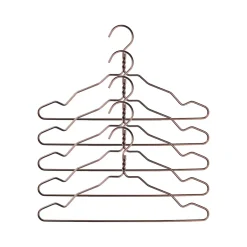Nomess Copenhagen Clothes Hooks & Hangers|Clothes Racks, Coat Stands & Hangers*Alu hanger 5-pack, bronze Brown