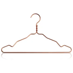 Nomess Copenhagen Clothes Racks, Coat Stands & Hangers|Clothes Hooks & Hangers*Alu hanger 5-pack, copper Gold-coloured