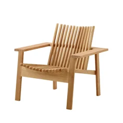Cane-line Outdoor Lounge Furniture*Amaze lounge chair, Teak Brown