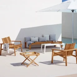 Cane-line Outdoor Lounge Furniture*Amaze lounge chair, Teak Brown