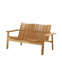 Cane-line Garden Sofas & Garden Benches|Balcony Furniture*Amaze sofa 2-seater, Teak Brown
