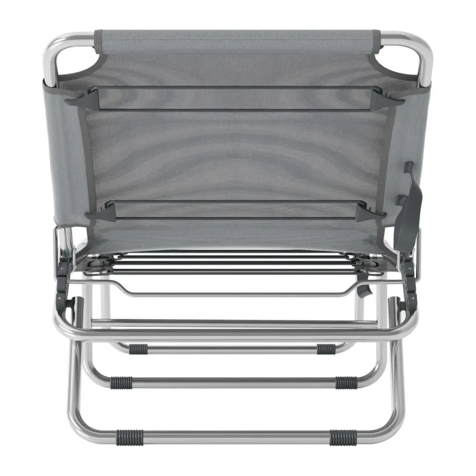 Fiam Seating*Amigo sun lounger, Dark Grey