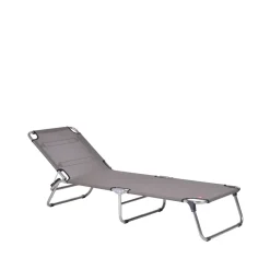 Fiam Seating*Amigo sun lounger, Fabric continente-aluminium frame Brown