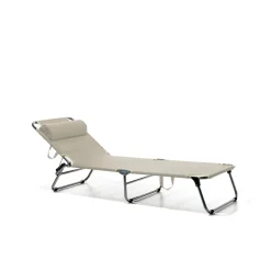 Fiam Seating*Amigo sun lounger, Taupe Beige