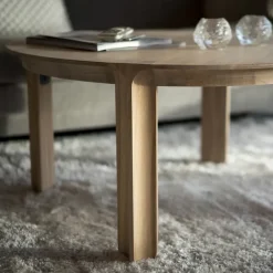 Mavis Coffee Tables*Amor coffee table, oak white wax oil Beige