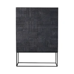 Ethnicraft Display & Glass Cabinets*Ancestors Tabwa cabinet, Teak 3 doors-2 drawers 126x180 Brown
