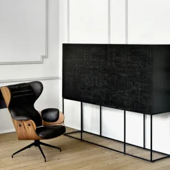 Ethnicraft Display & Glass Cabinets*Ancestors Tabwa cabinet, Teak 3 doors-2 drawers 126x180 Brown