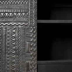 Ethnicraft Display & Glass Cabinets*Ancestors Tabwa cabinet, Teak 3 doors-2 drawers 126x180 Brown