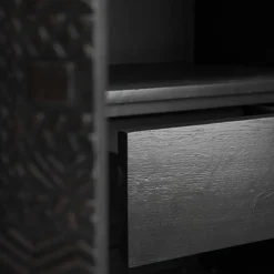 Ethnicraft Display & Glass Cabinets*Ancestors Tabwa cabinet, Teak 3 doors-2 drawers 126x180 Brown