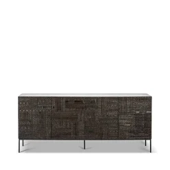 Ethnicraft Dressers & Sideboards*Ancestors Tabwa sideboard, Teak 4 doors Brown