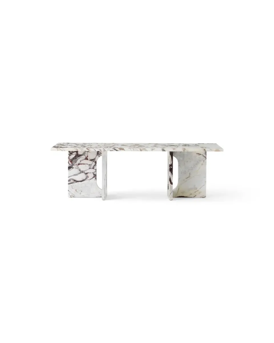 Audo Copenhagen Coffee Tables*Androgyne lounge table, Calacatta viola WhiteGrey