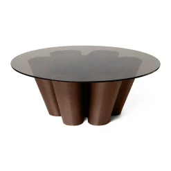 Ekbacken Studios Coffee Tables*Anemone coffee table Ø110 cm, Chocolate Brown
