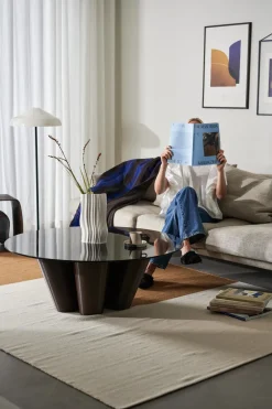 Ekbacken Studios Coffee Tables*Anemone coffee table Ø110 cm, Chocolate Brown