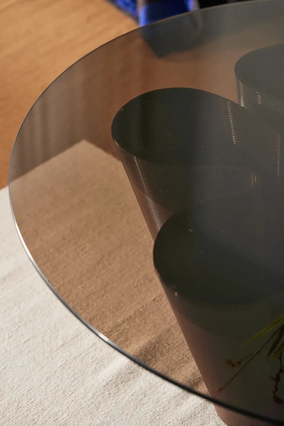 Ekbacken Studios Coffee Tables*Anemone coffee table Ø110 cm, Chocolate Brown