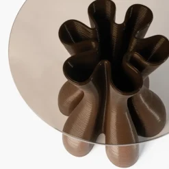 Ekbacken Studios Side Tables*Anemone side table Ø50 cm, Chocolate Brown